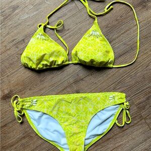 Yellow neon Bikini